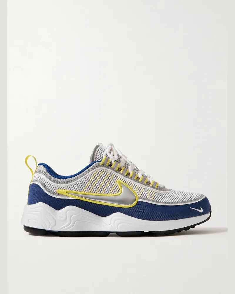 Nike Air Zoom Spiridon Sneakers aus Mesh mit Gummibesatz Weiß