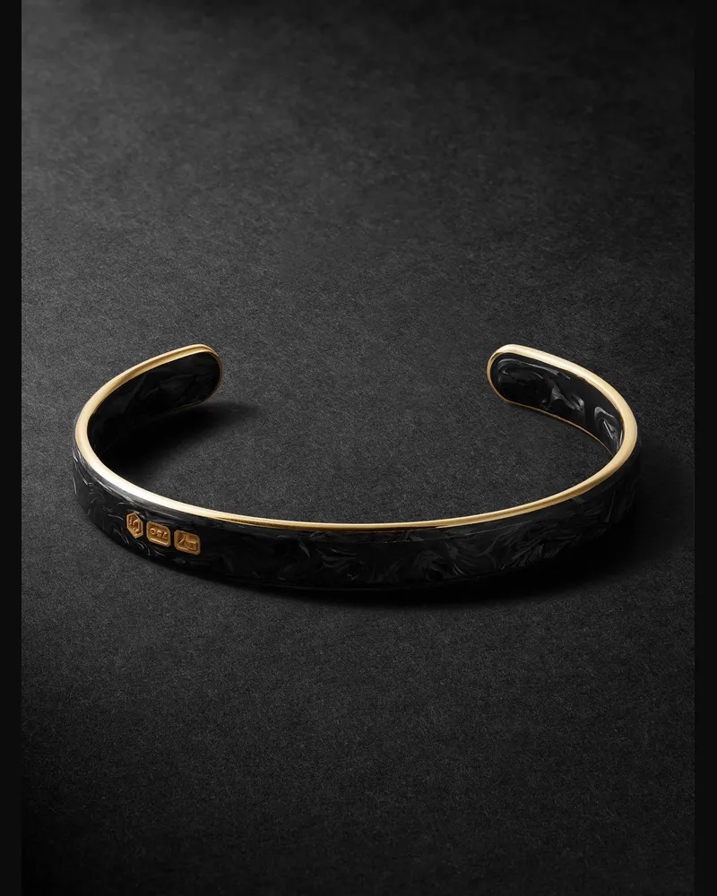 David Yurman Streamline® Armspange aus 18 Karat Gold und geschmiedetem Carbon Gold