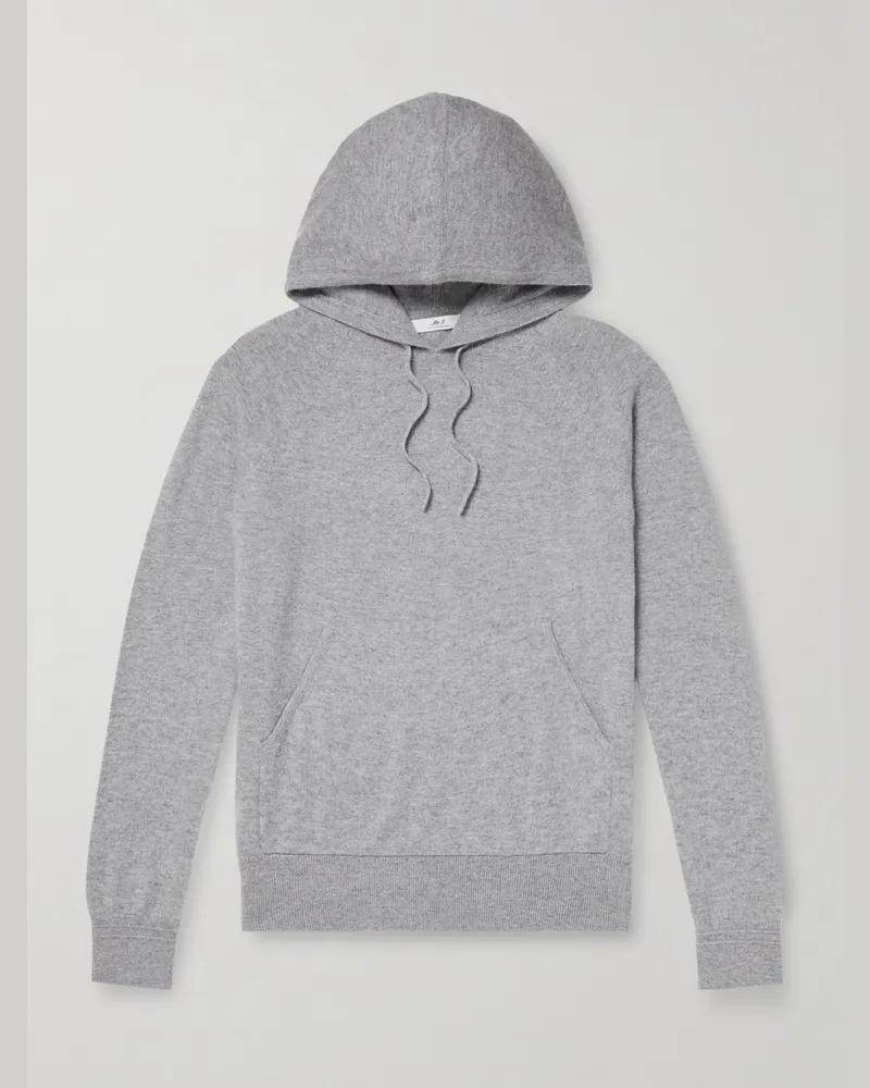 MR P. Mitchell Cashmere Hoodie Gray