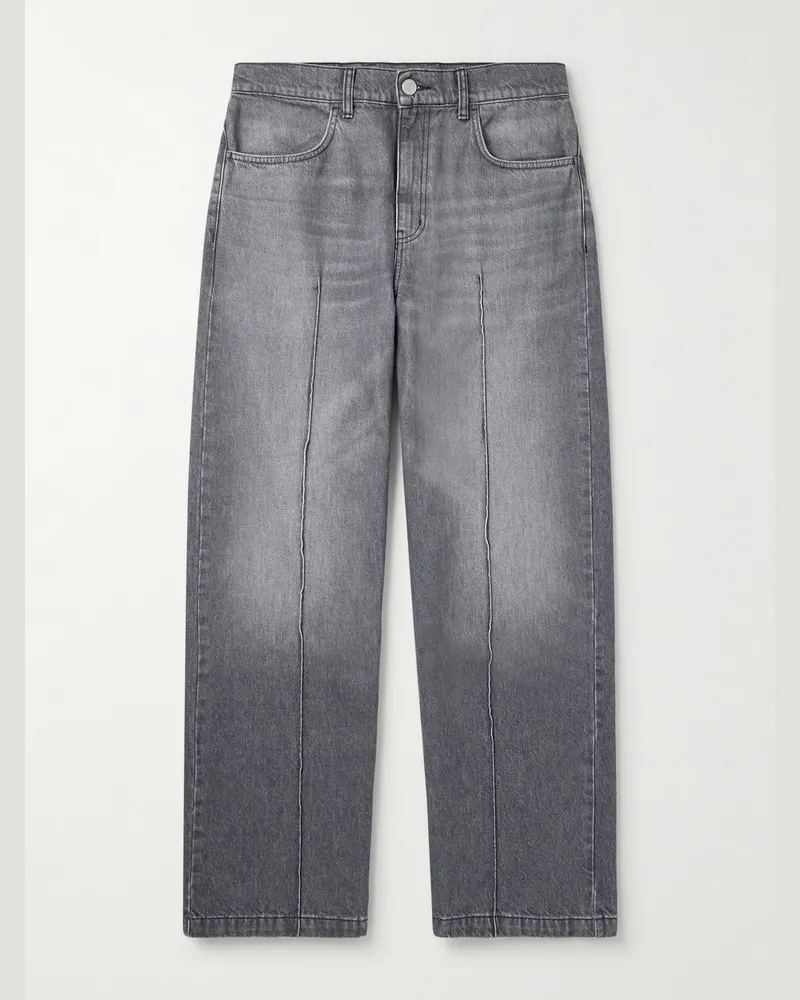 Mfpen Gerade geschnittene Jeans aus Bio-Denim Grau