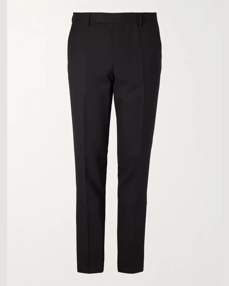 Paul Smith Soho Slim-Fit Wool Suit Trousers Schwarz