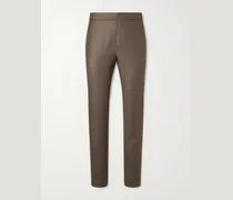Leisure City Slim-Fit Virgin Wool and Cashmere-Blend Trousers