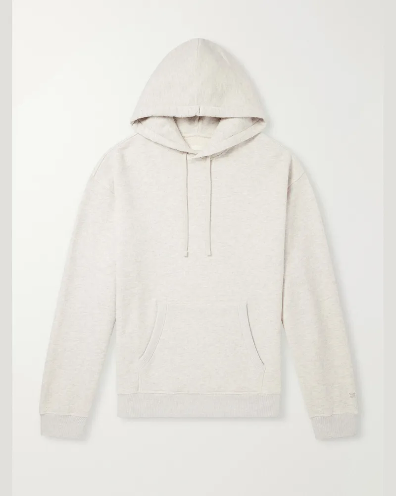 Aimé Leon Dore Marina Cotton-Jersey Hoodie Gray