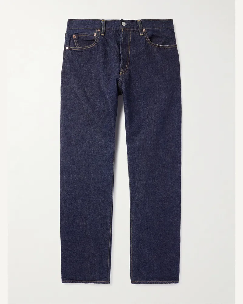 Remi Relief Gerade geschnittene Jeans Blau