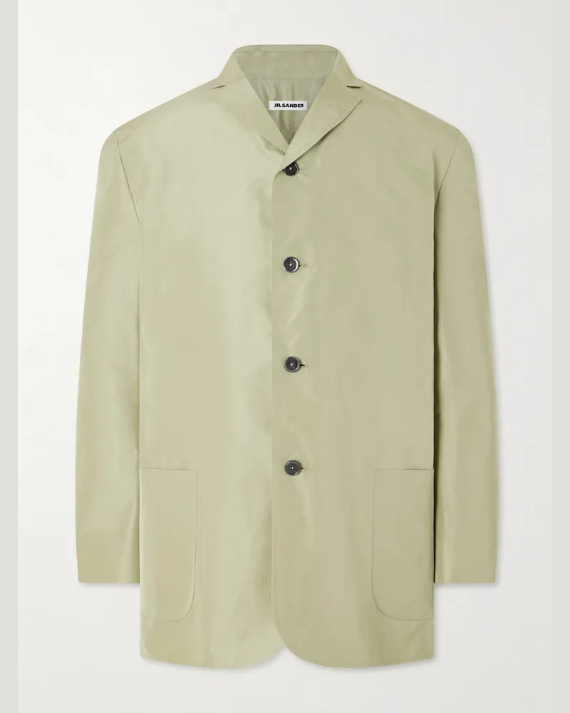 Jil Sander Oversized Shell Jacket Green