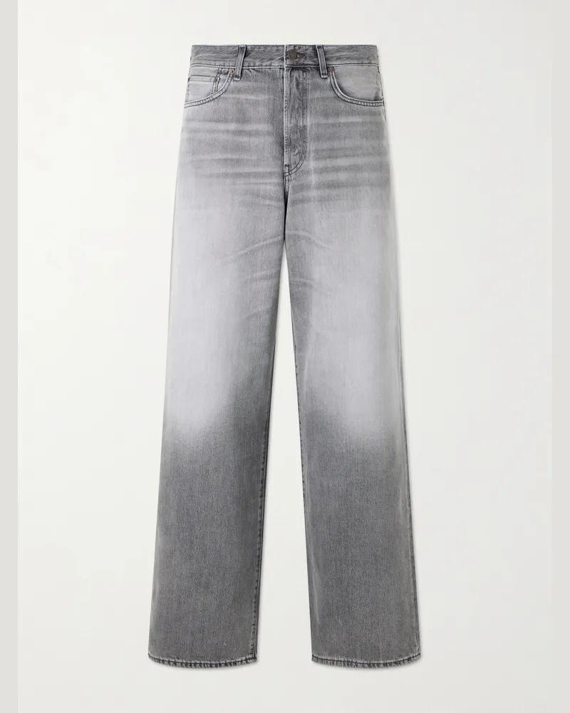 Acne Studios 1981 U Orlando Straight-Leg Jeans Gray