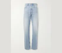 Relaxed Straight-Leg Jeans
