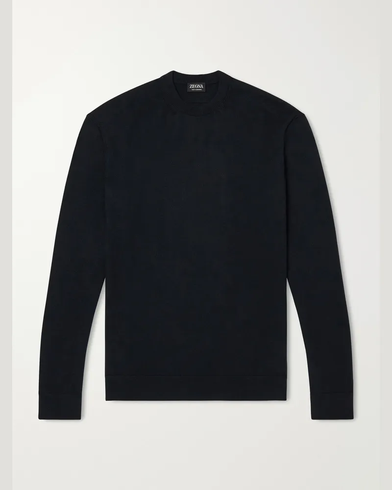 Ermenegildo Zegna Cashmere Sweater Black