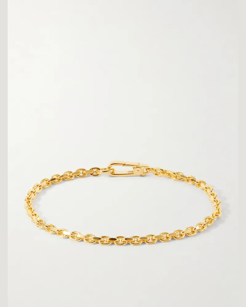 Mikia Gold-Plated Sterling Silver Sapphire Bracelet Gold