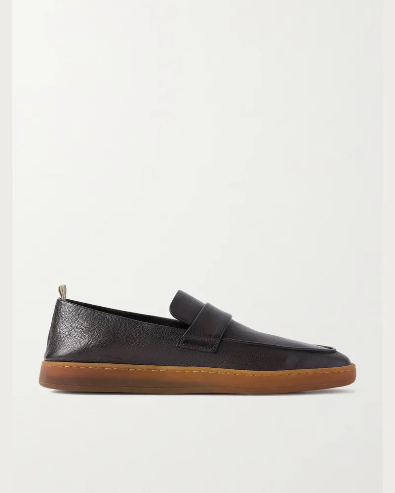 Officine Creative Italia Herbie 001 Loafers aus Wildleder Braun