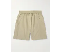 Shorts aus Baumwollcord