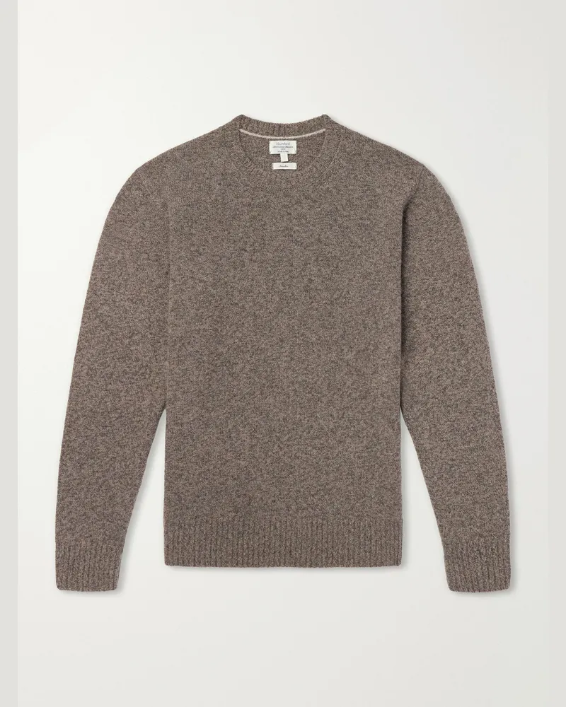 Hartford Wool Sweater Brown