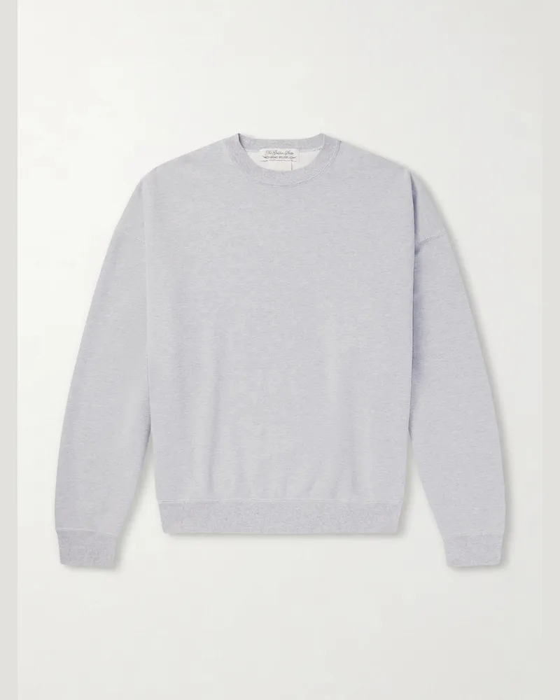 Remi Relief Cotton-Jersey Sweatshirt Gray