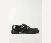 Olie Leather Monk-Strap Shoes