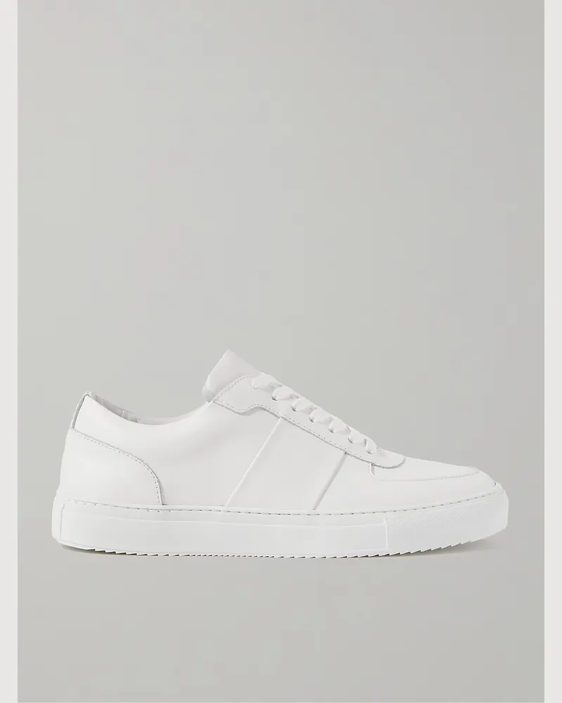 MR P. Larry Leather Sneakers White