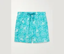 Moorea Straight-Leg Mid-Length Printed ECONYL® Swim Shorts