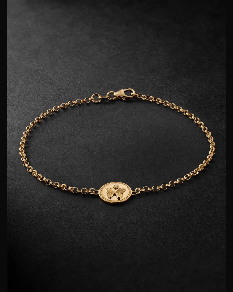 FOUNDRAE Reverie Stationary Armband aus Karat Gold mit Diamant Gold