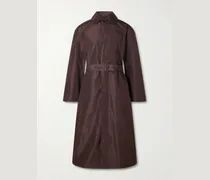 Silk Trench Coat