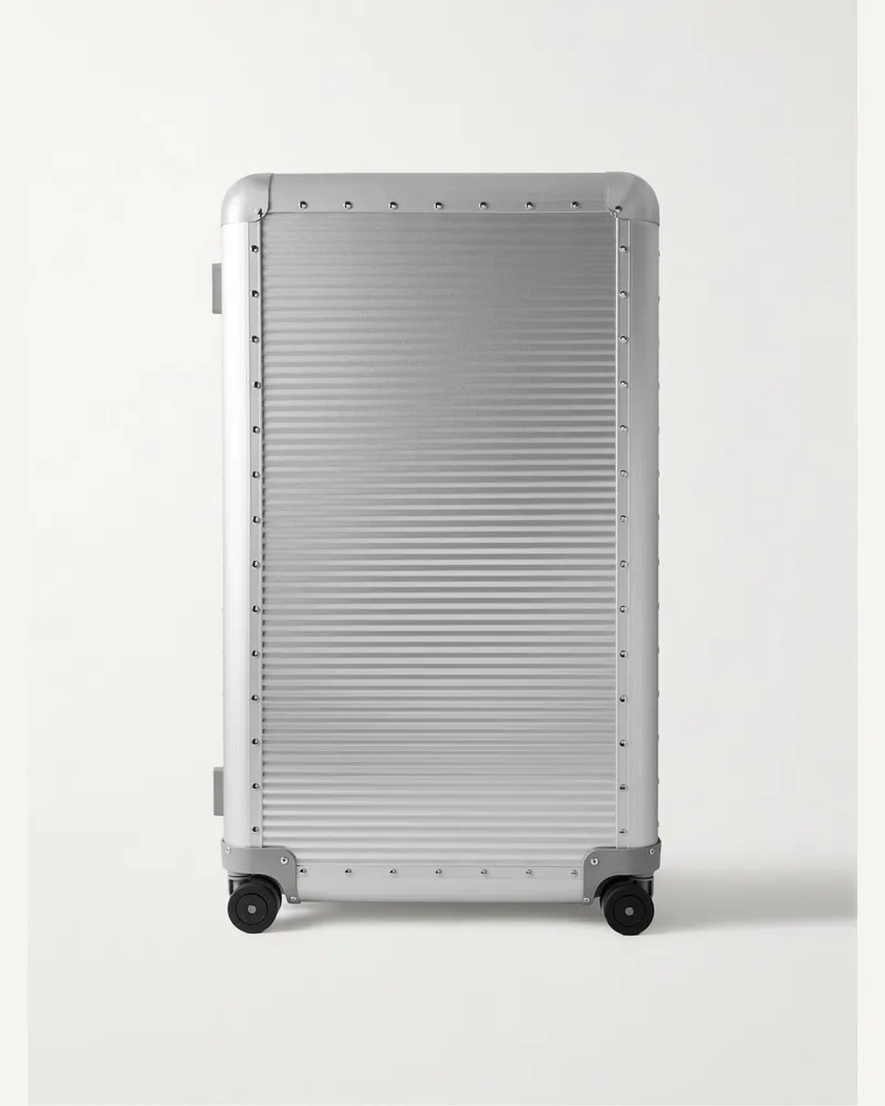 FPM Bank Spinner Koffer aus Aluminium, 84 cm Silber