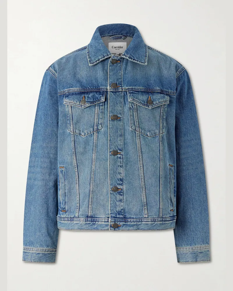 Corridor Denim Trucker Jacket Blue