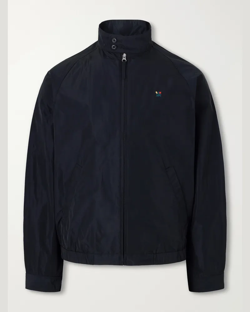 Aimé Leon Dore Embroidered Shell Jacket Black