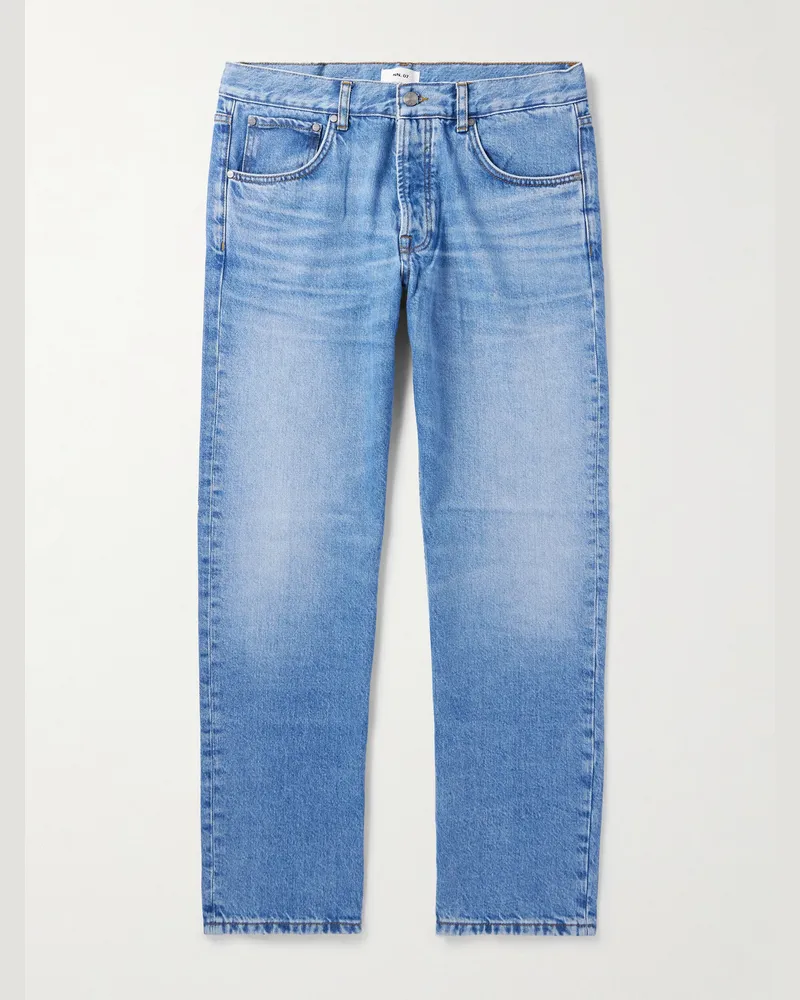 NN 07 Sonny 1882 Straight-Leg Organic Jeans Blue