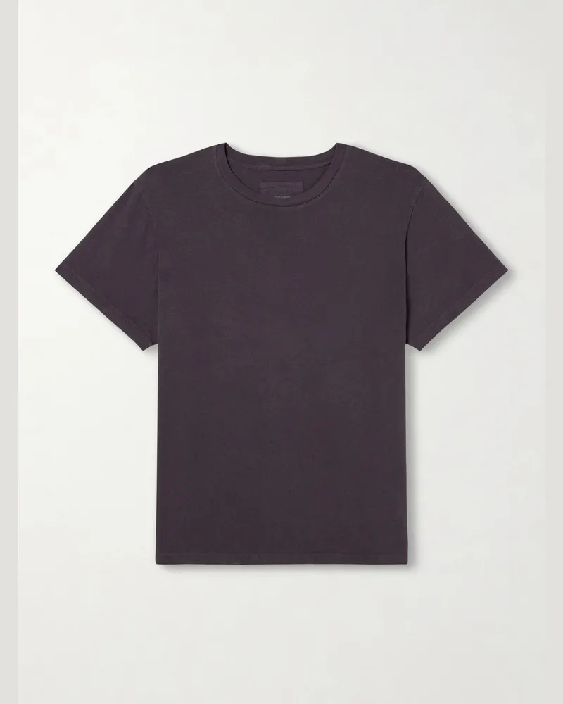 Nili Lotan Bradley T-Shirt aus Baumwoll-Jersey Grau