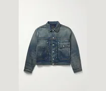 Distressed Denim Jacket