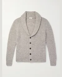 Altea Cardigan aus einer Alpakawollmischung mit Schalkragen Neutral