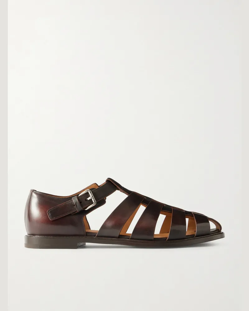 Church's Fisherman Leather Sandals Brown