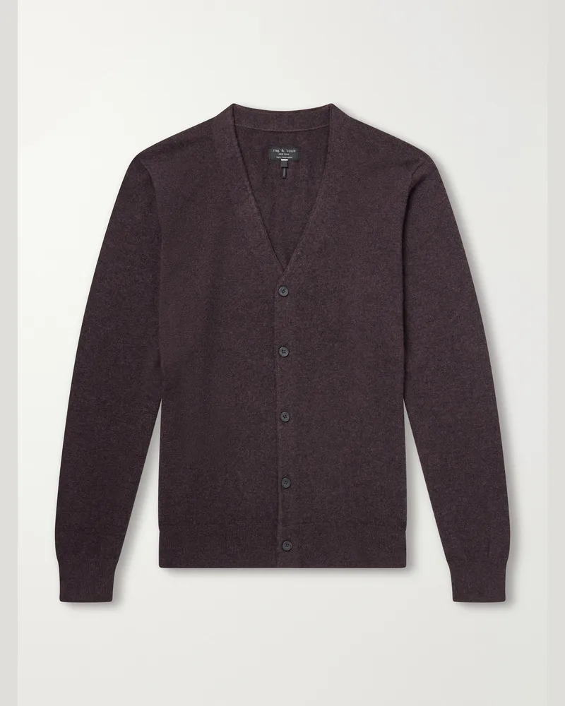 Rag & Bone Vernon Cashmere Cardigan Brown
