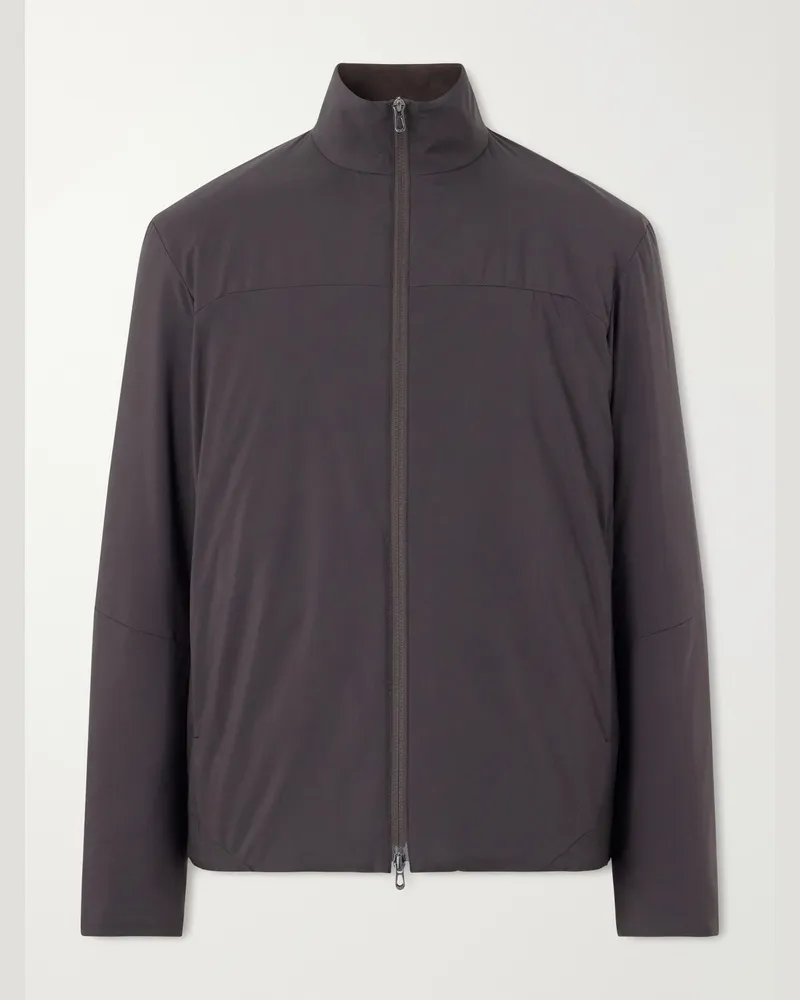 SEASE Shell Jacket Brown