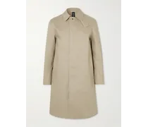 Trenchcoat aus gebondetem Baumwoll-Oxford