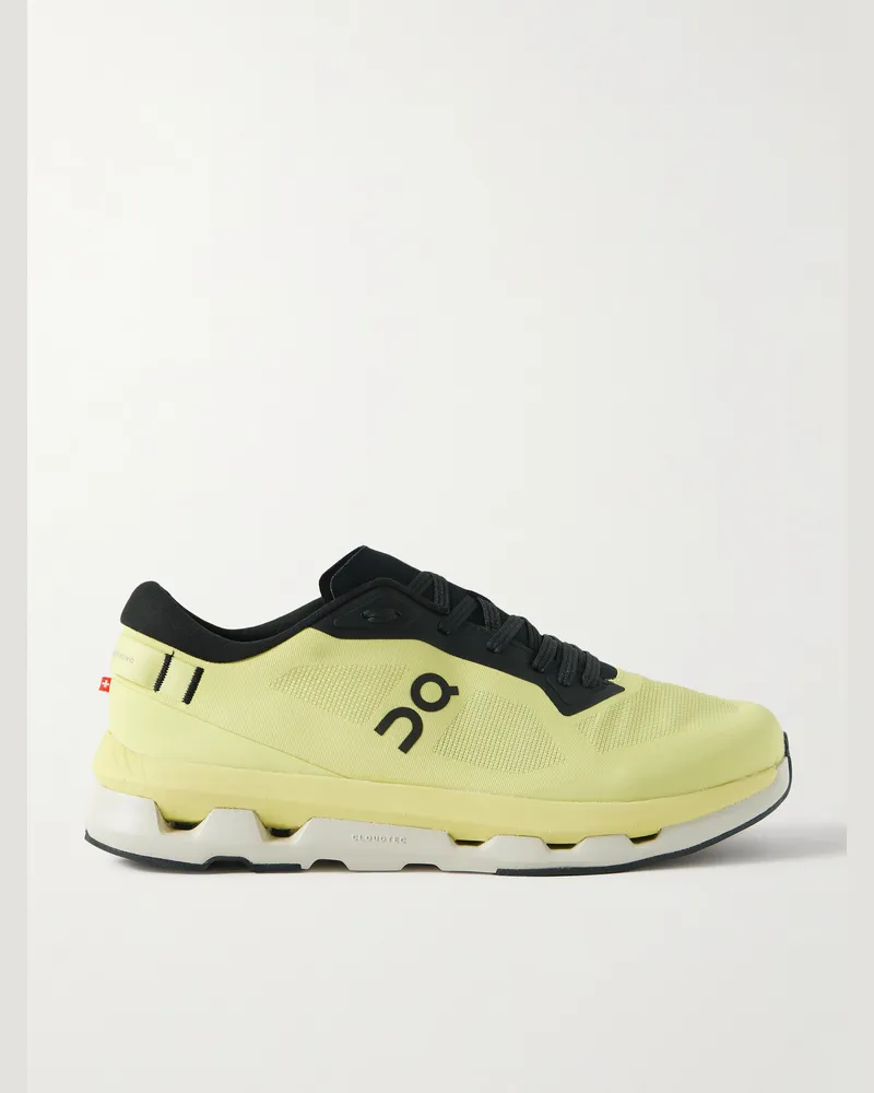ON Cloudze Laufschuhe aus Mesh mit Gummibesatz Gelb