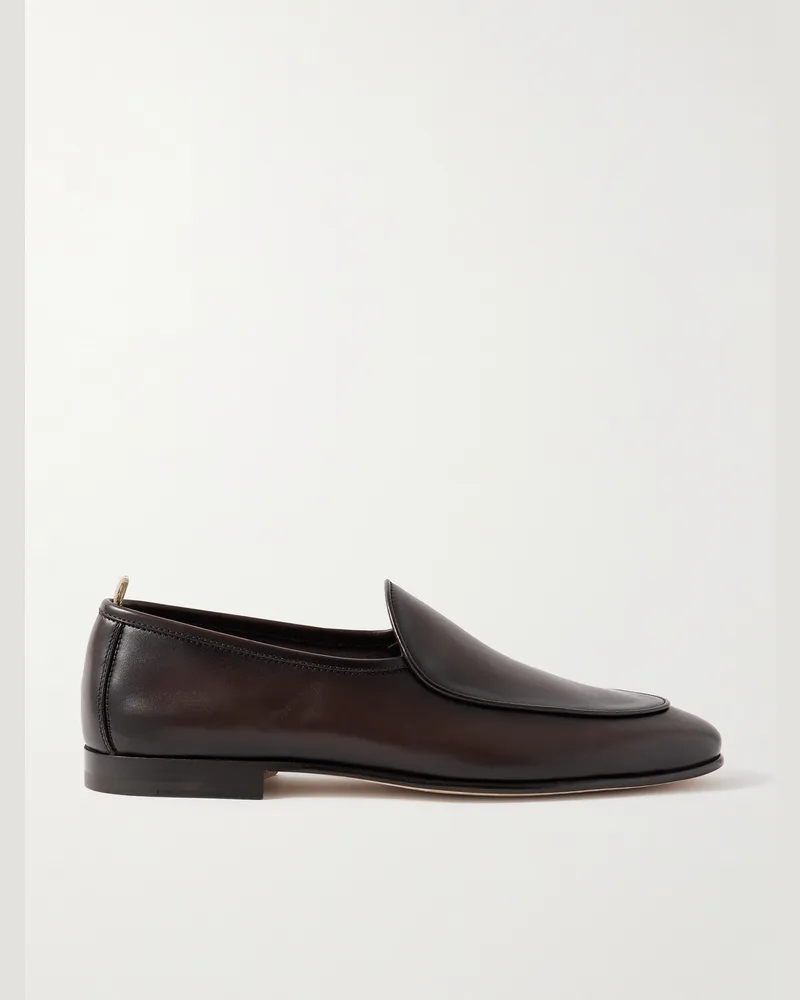 Officine Creative Italia Oliver 006 Loafers aus Leder Braun