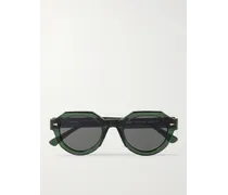 Marcadet Sonnenbrille mit sechseckigem Rahmen aus Azetat