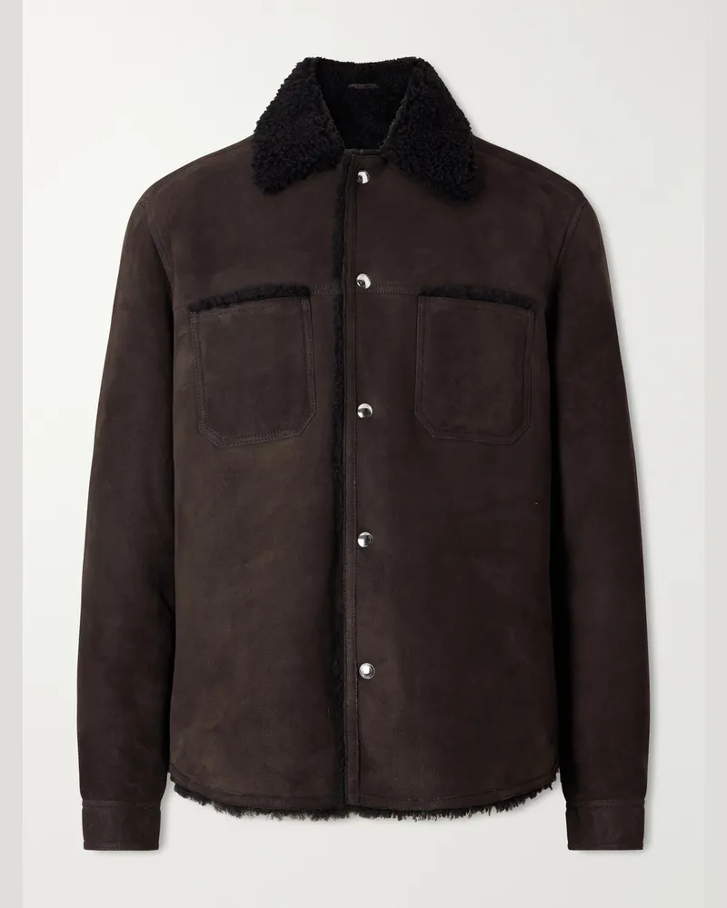 MR P. Shearling Jacket Brown
