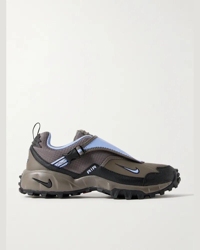 Nike ACG Phassad Sneakers aus Mesh und Gummi Grau