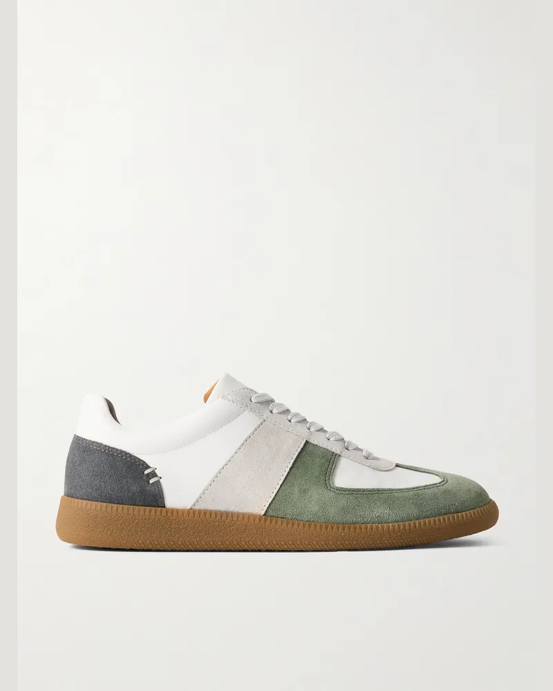 MR P. Ansel Sneakers aus Veloursleder und Leder Neutral