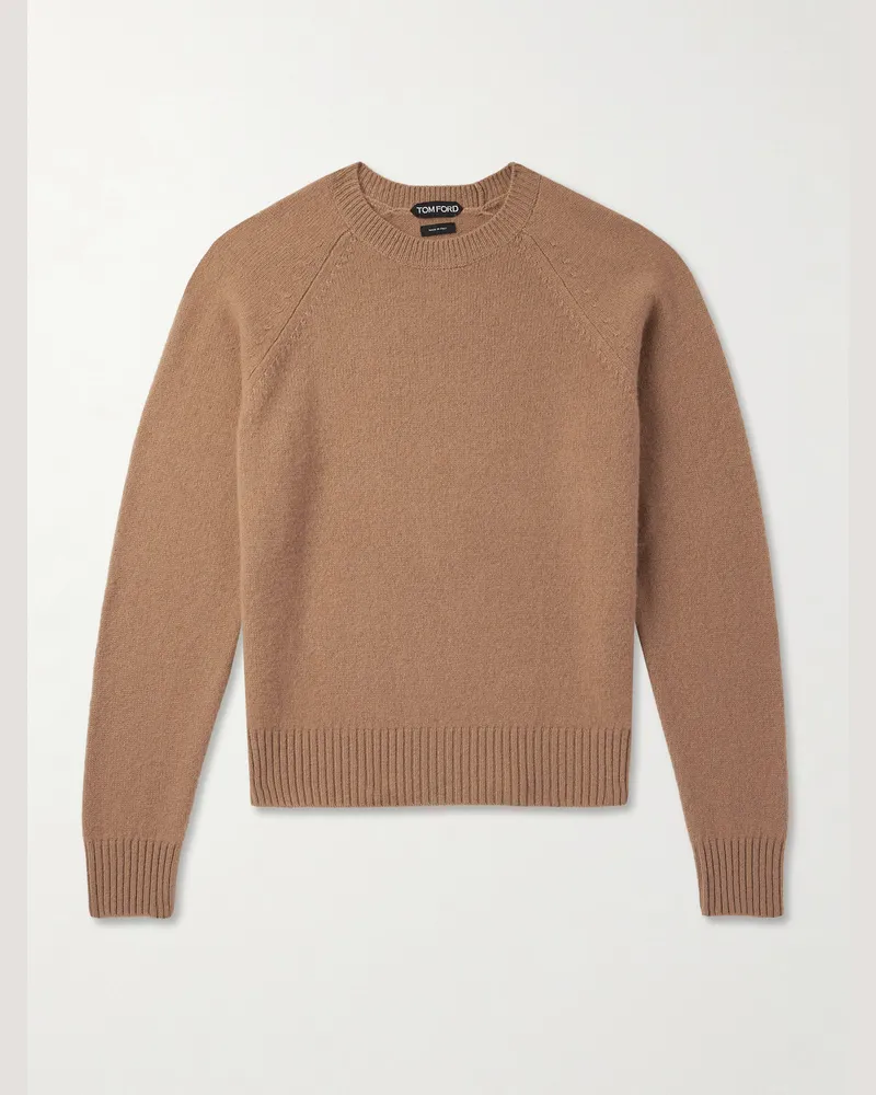 Tom Ford Pullover aus Kaschmir Braun