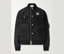 Carhart WIP Padded Shell and Cotton-Twill Bomber Jacket