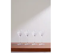 Huxley Set aus vier Weingläsern
