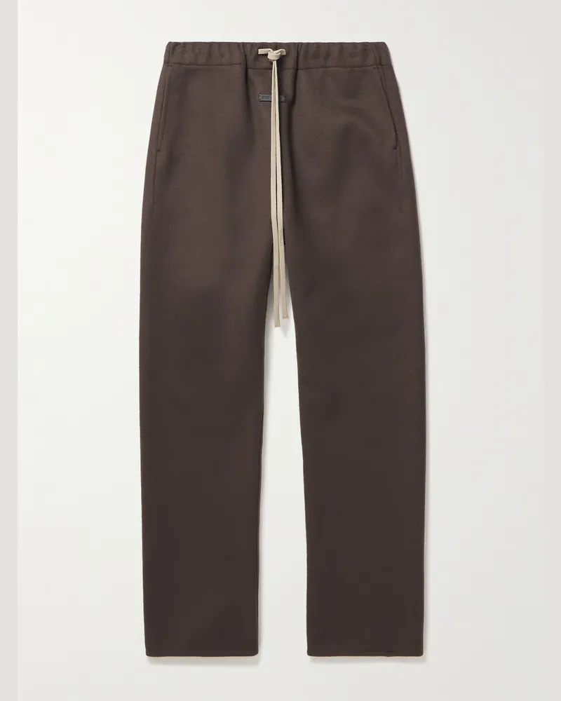 Fear of God Eternal schmal zulaufende Jogginghose aus einer Woll-Kaschmirmischung Braun