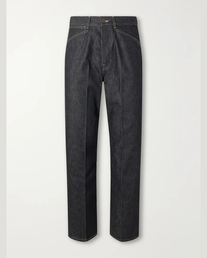 Christophe Lemaire Straight-Leg Jeans Blue