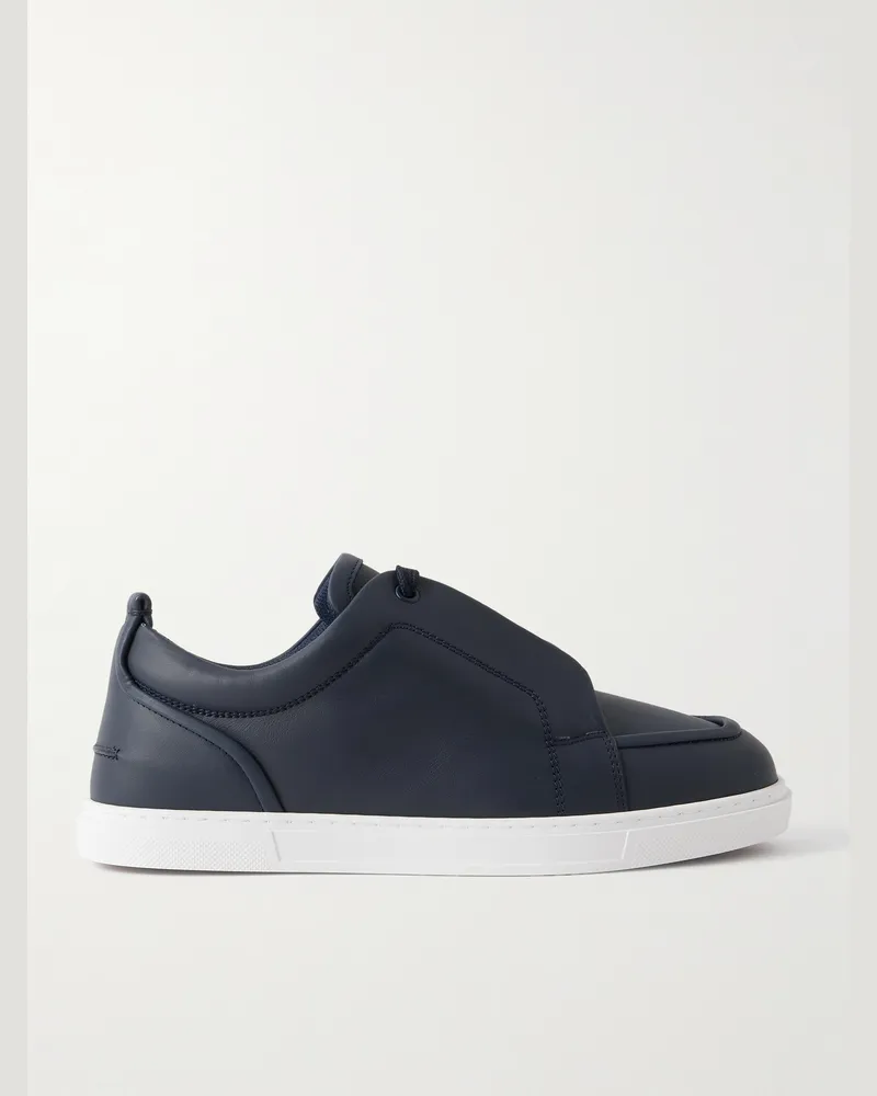Christian Louboutin Jimmy Sneakers aus Leder Blau