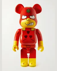 BE@RBRICK The Simpsons Radioactive Man 1000% Dekofigur aus bedrucktem PVC Rot