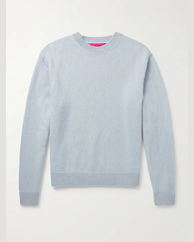 The Elder Statesman Pullover aus Kaschmir Blau
