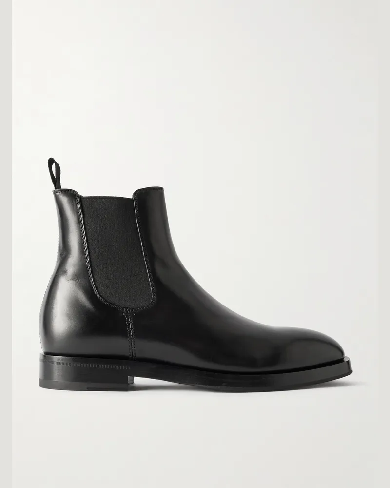 Officine Creative Italia Ortega 003 Chelsea Boots aus Leder Schwarz