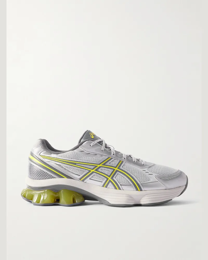 Asics GEL-KINETIC-FLUENT™ Sneakers aus Metallic-Mesh Silber