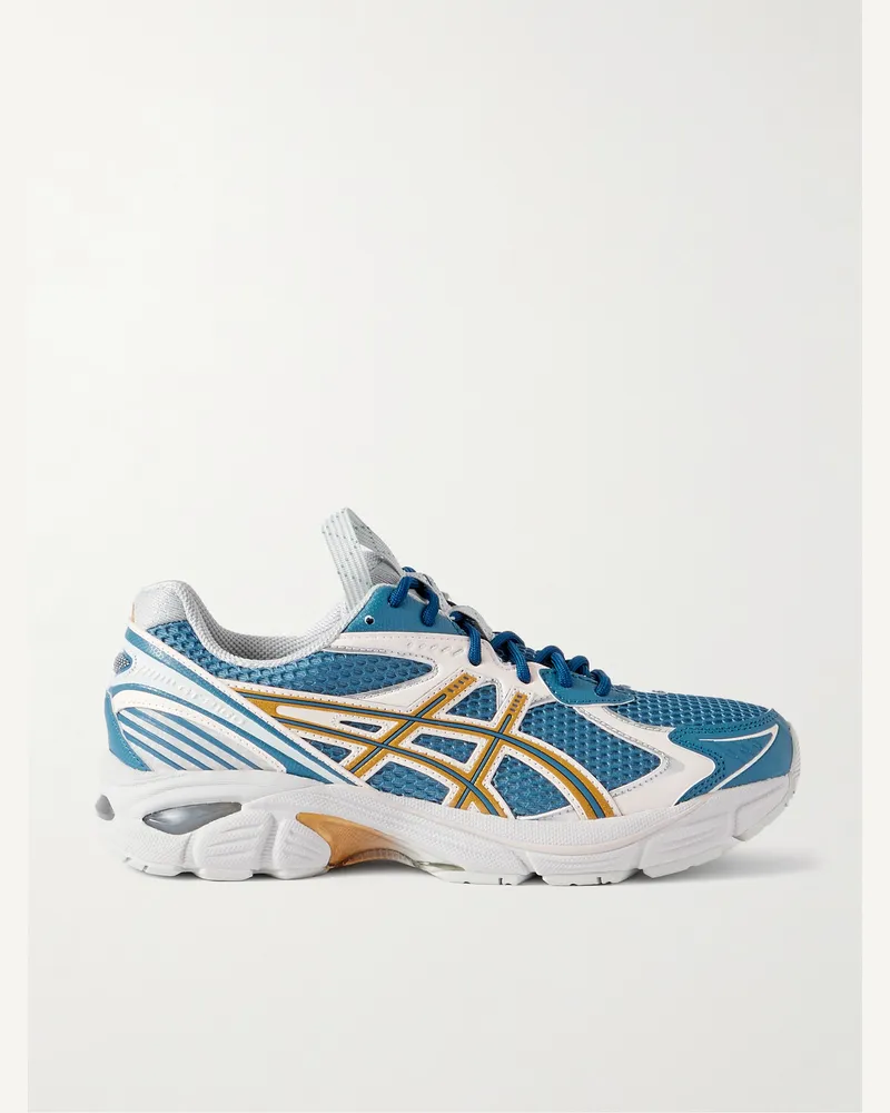 Asics UB8-S GT-2160 Sneakers aus Mesh mit Lederbesatz Blau